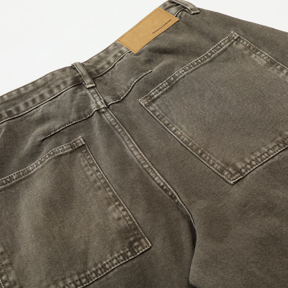 High-Waisted Wide-Leg Button Front Vintage Pants