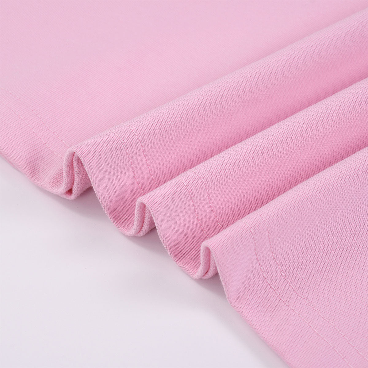 Relaxed Fit Boxy Solid Color Minimal Tee