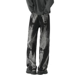 Smoke Rise Y2K Tie-Dye Straight Leg Jeans