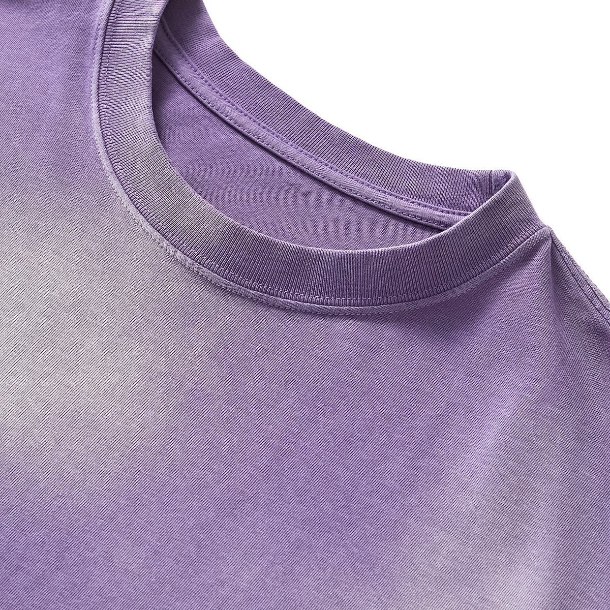 Camiseta holgada de algodón pintado de 8.4 oz