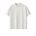 Solid Color Crew Neck Basic Tee 7.2oz