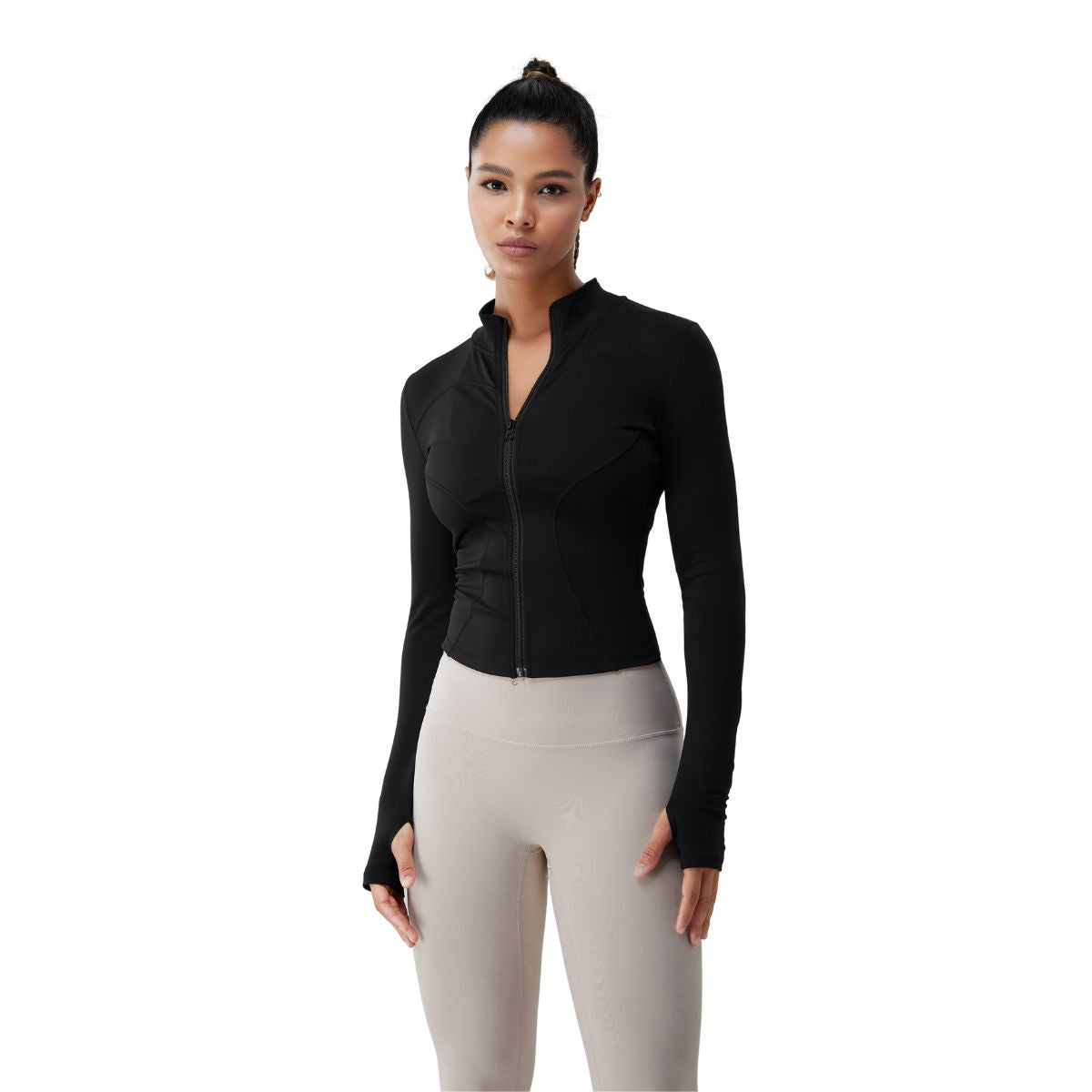 Tailored Fit Full-Zip Fleece Jacket