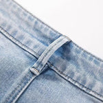 Risen Jeans Lightweight Embroidered Cut-Out Bootcut Jeans