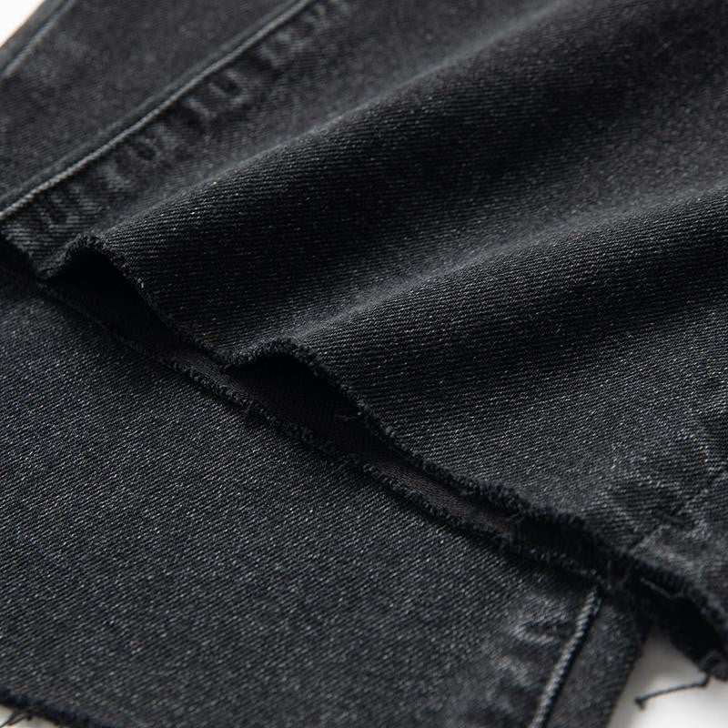 Risen Jeans Pearl-Embellished Floral Embroidered Cut-Out Jeans