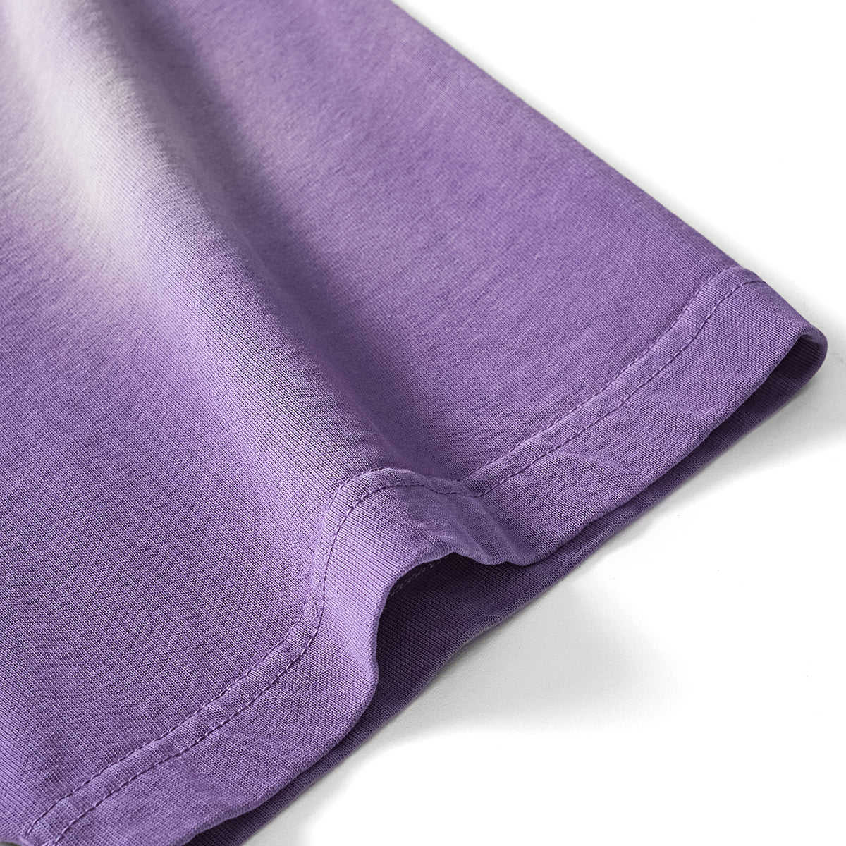 Camiseta holgada de algodón pintado de 8.4 oz