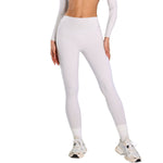 Solid Color Quick-Dry Running Leggings