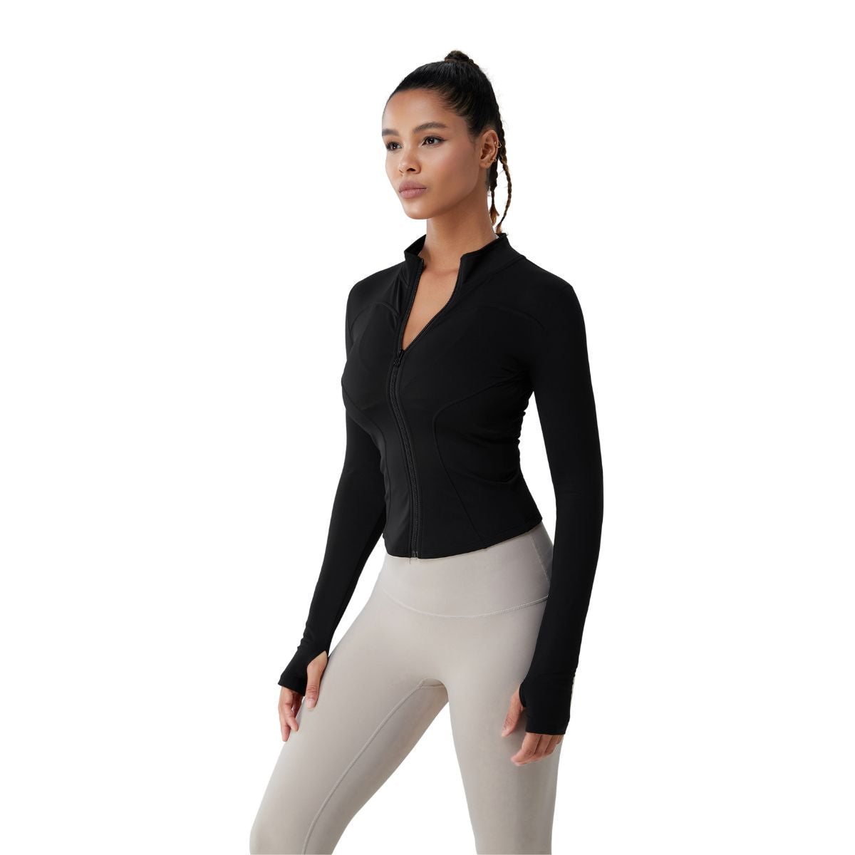 Tailored Fit Full-Zip Fleece Jacket