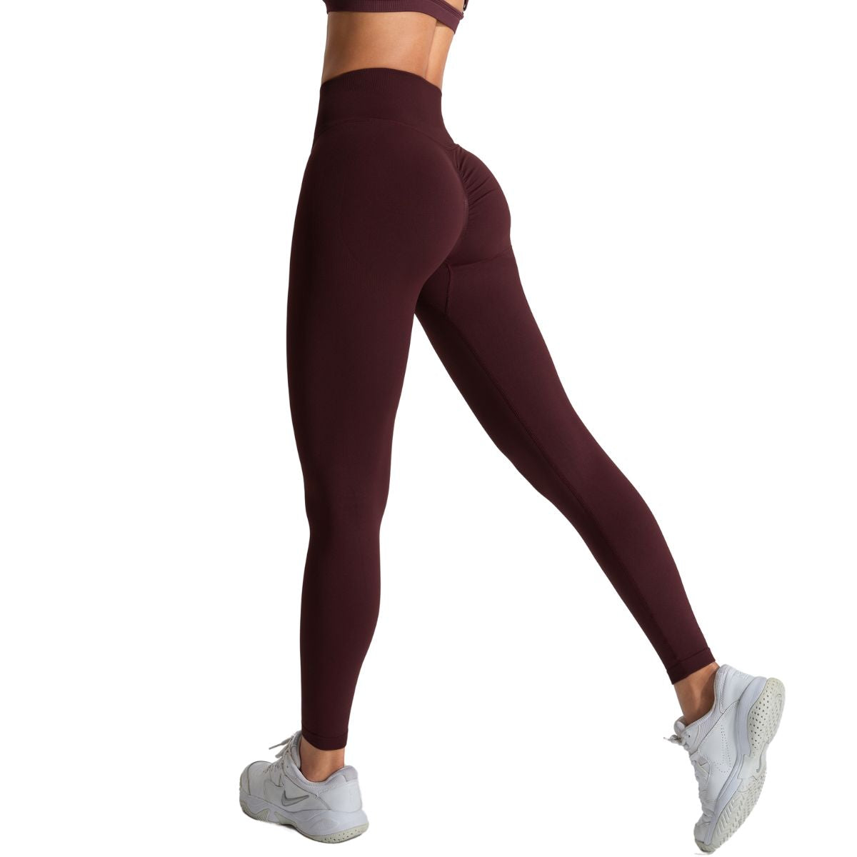 Women's Solid Color Butt-Lift Leggings