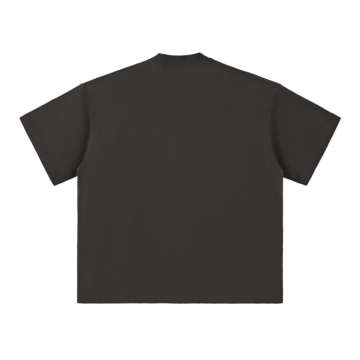 Solid Color Crew Neck Baggy Tee 6.9oz