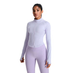 Women's Curved Hem Full-Zip Jacket