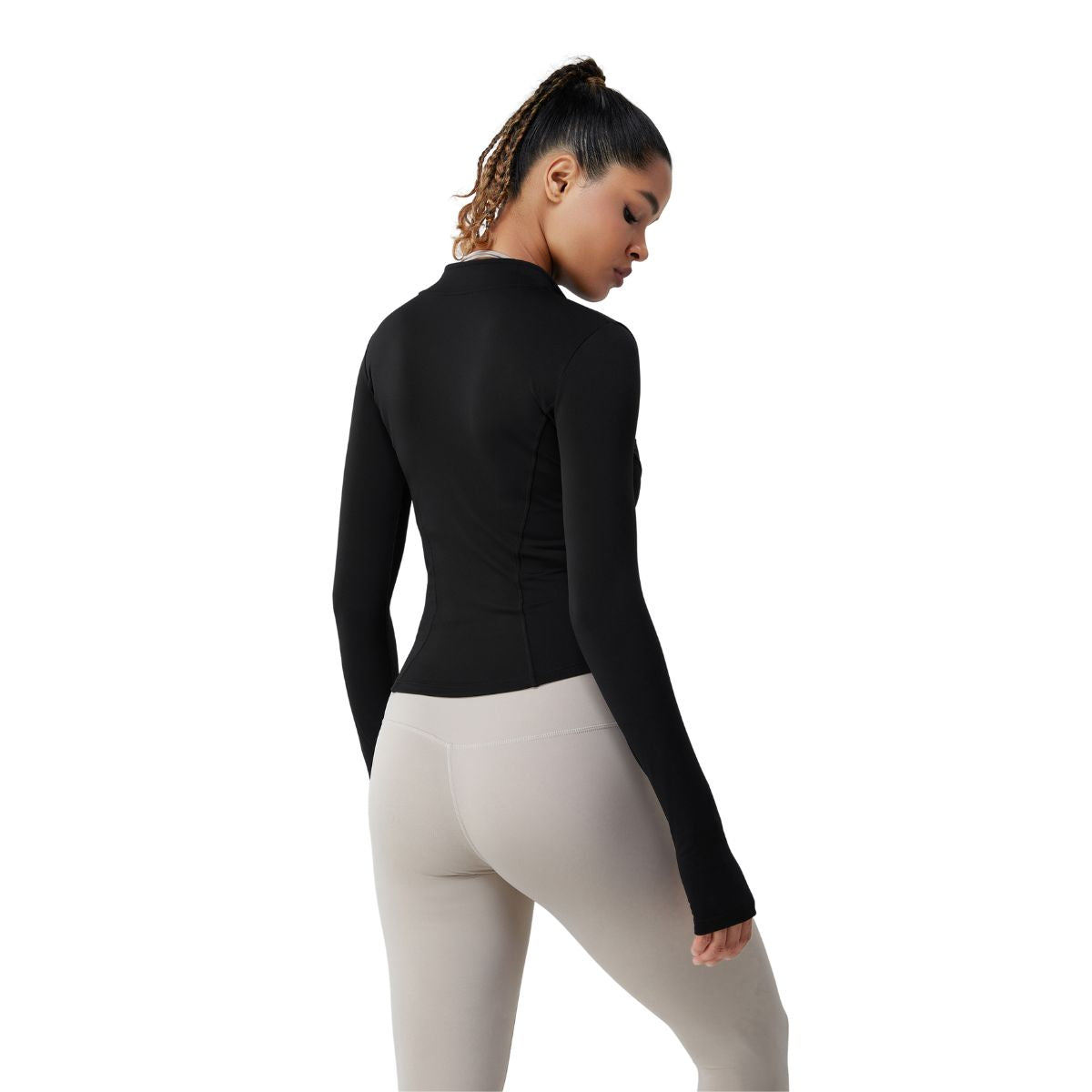 Tailored Fit Full-Zip Fleece Jacket