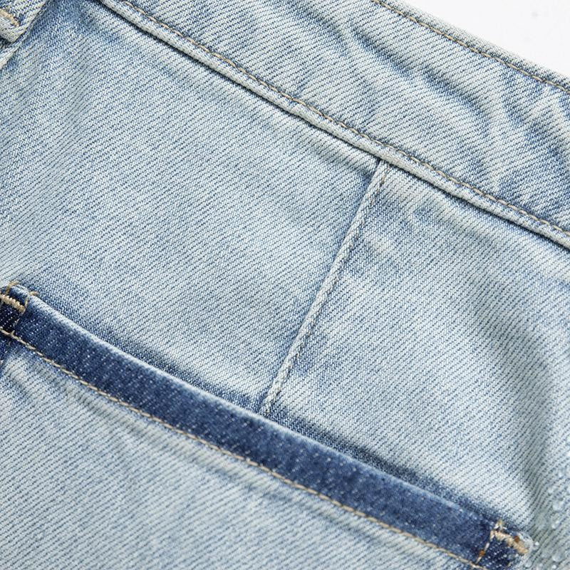 Risen Jeans Lightweight Rhinestone & Embroidered Cut-Out Jeans