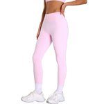 Solid Color Quick-Dry Running Leggings