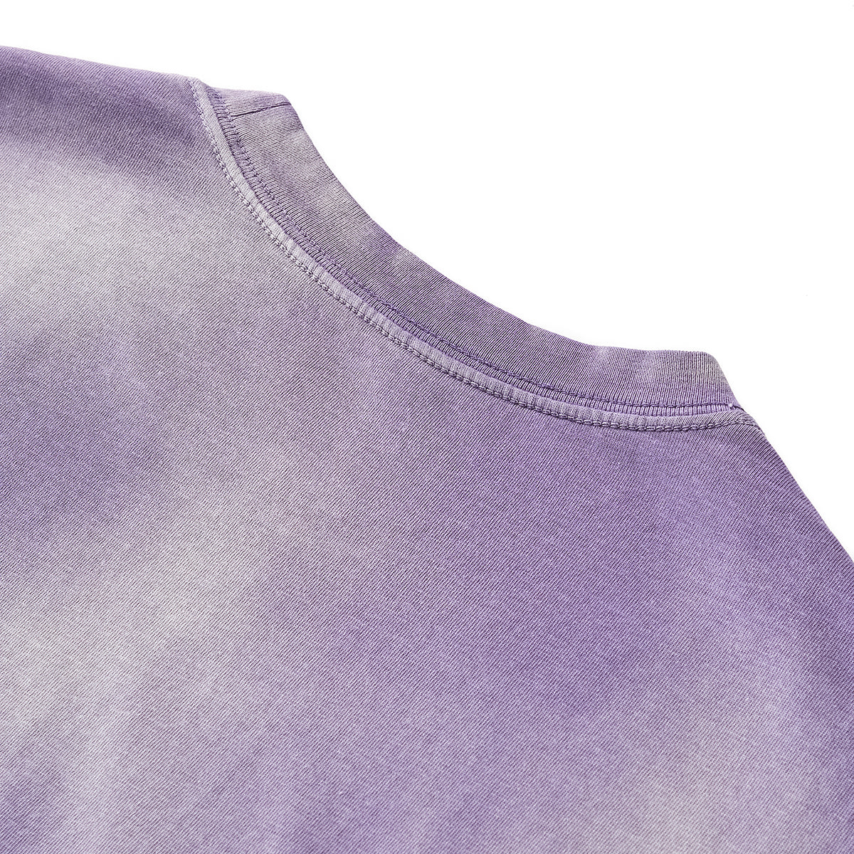 Camiseta holgada de algodón pintado de 8.4 oz