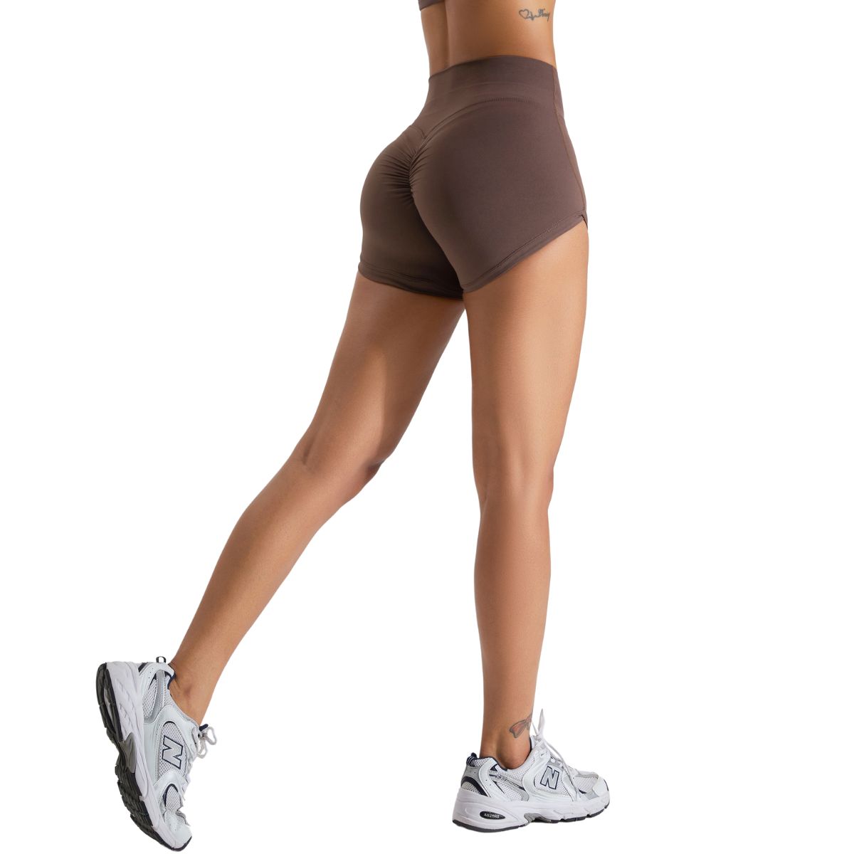 High-Waisted Booty-Lifting Mini Shorts