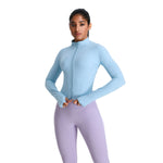 Women's Curved Hem Full-Zip Jacket