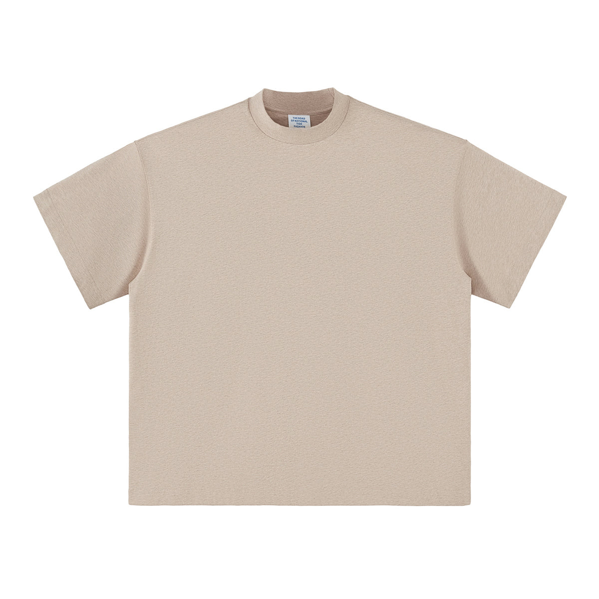 Solid Color Crew Neck Baggy Tee 6.9oz