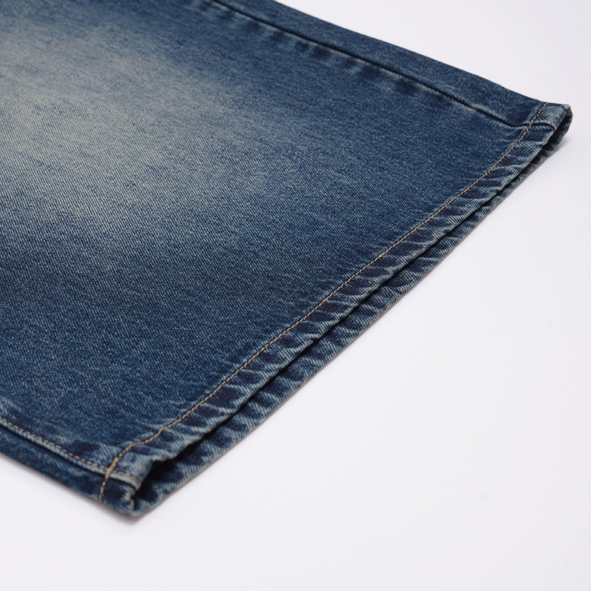 Bermudas holgadas de mezclilla lavada