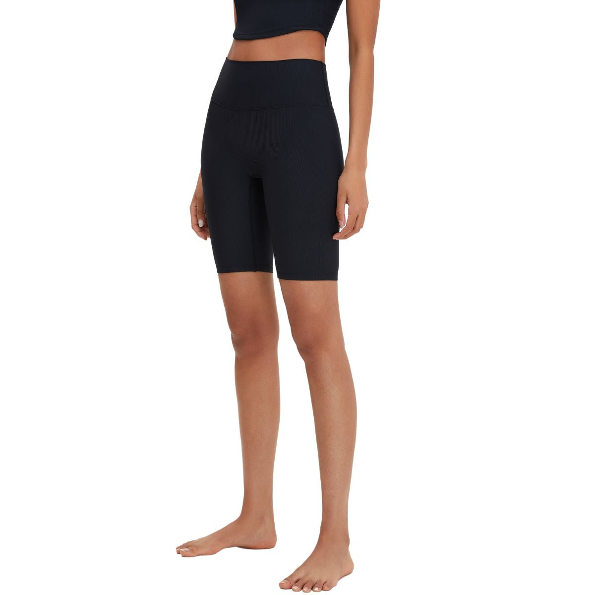 High-Waisted Quick Dry Mid-Thigh Leggings