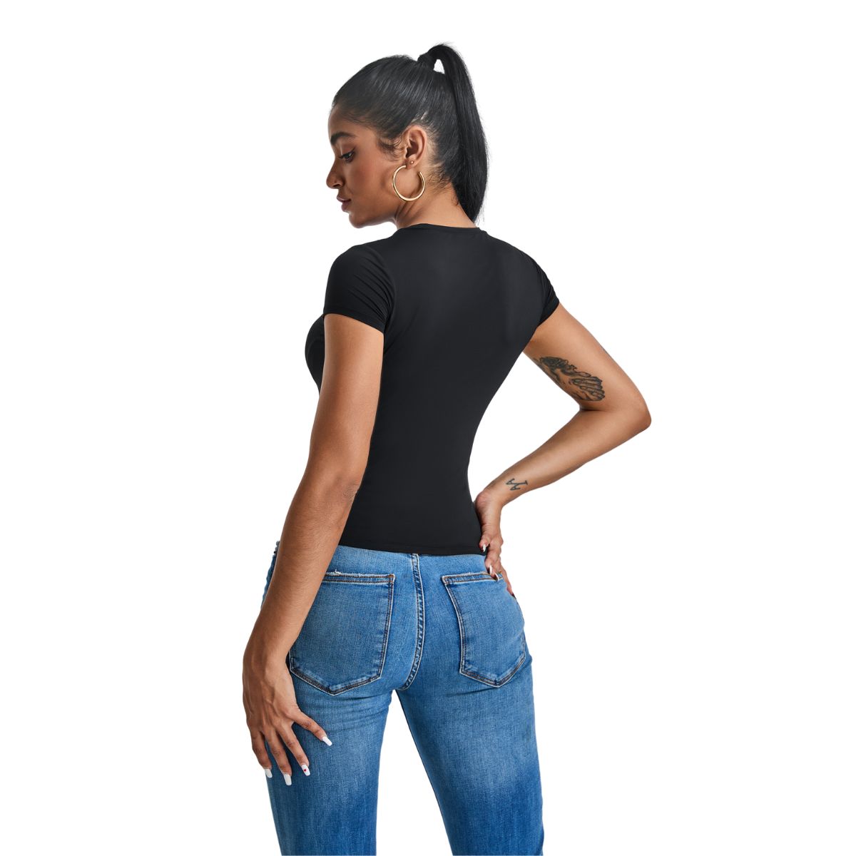 Quick-Dry Slim Fit Crewneck Tee