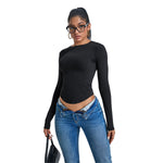 Quick-Dry Slim-Fit Long-Sleeve Tee