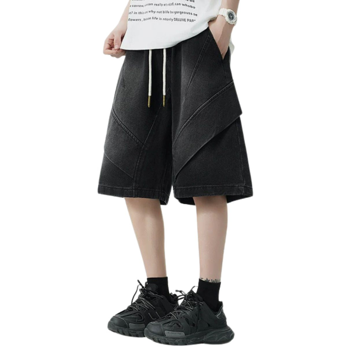 Bermudas vaqueras lavadas vintage