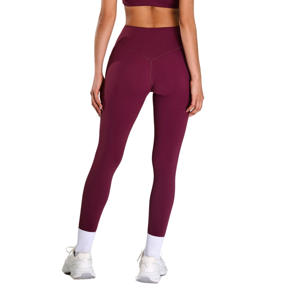 Solid Color Quick-Dry Running Leggings