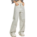 Risen Jeans Distressed Dirty White Denim Jeans