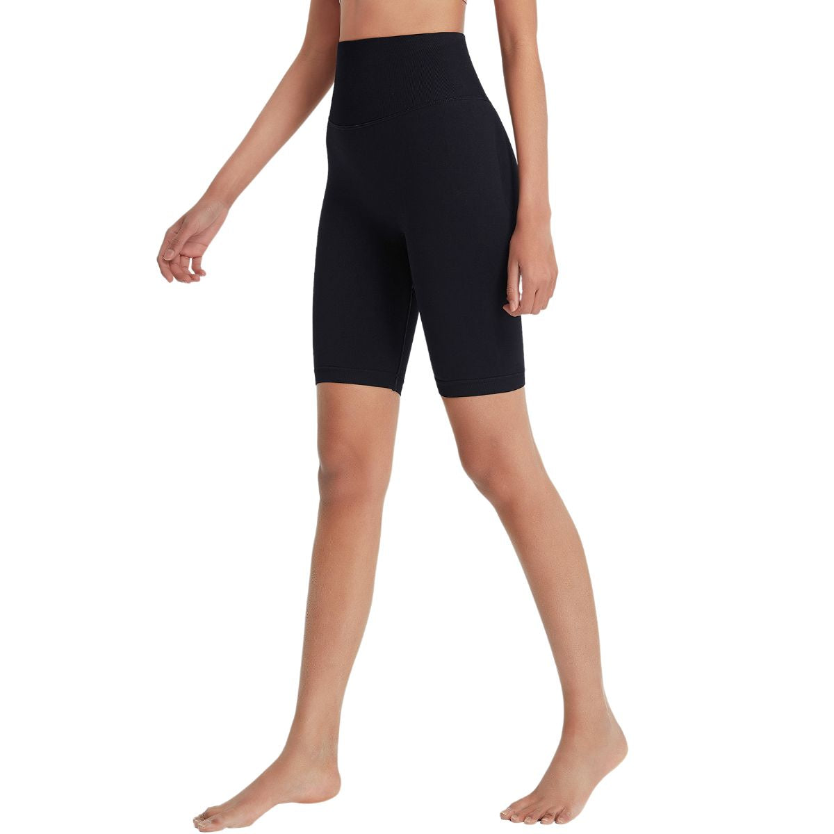 Seamless Butt-Lift Mid-Thigh Leggings