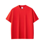 Solid Color Crew Neck Basic Tee 7.2oz