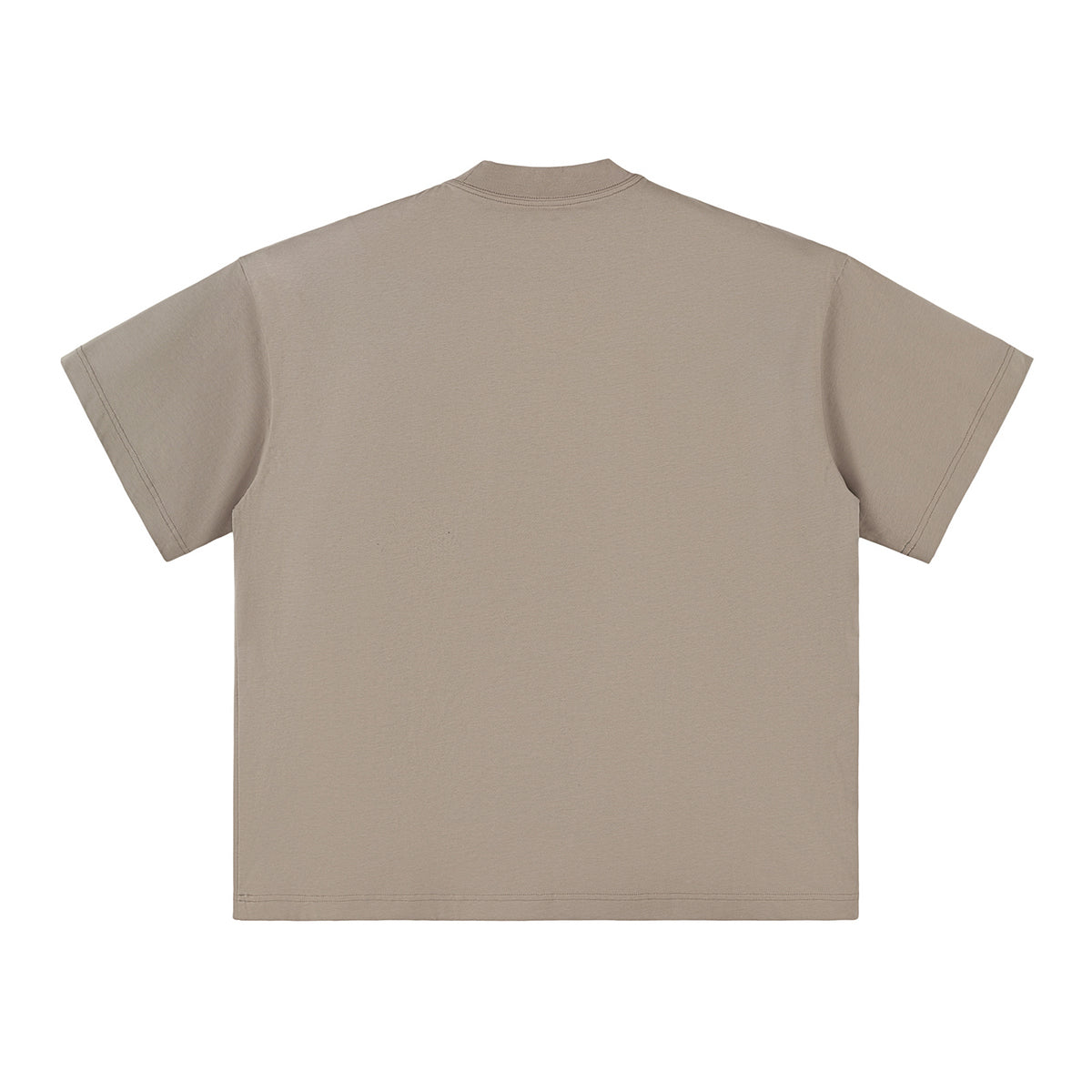 Solid Color Crew Neck Baggy Tee 6.9oz