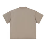 Solid Color Crew Neck Baggy Tee 6.9oz