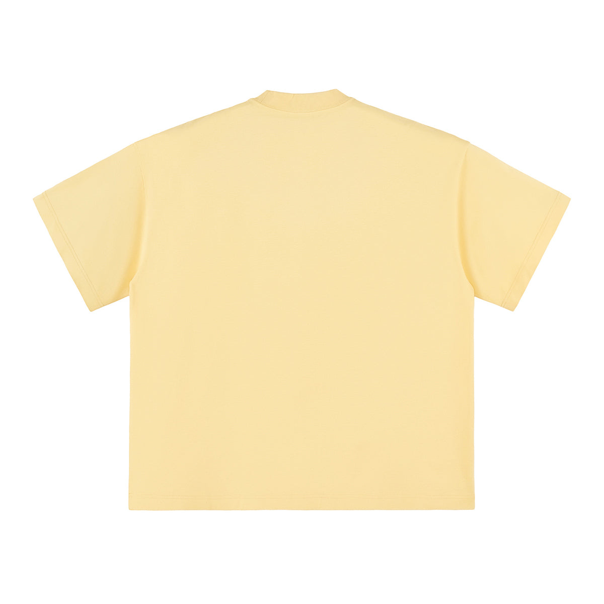 Solid Color Crew Neck Baggy Tee 6.9oz