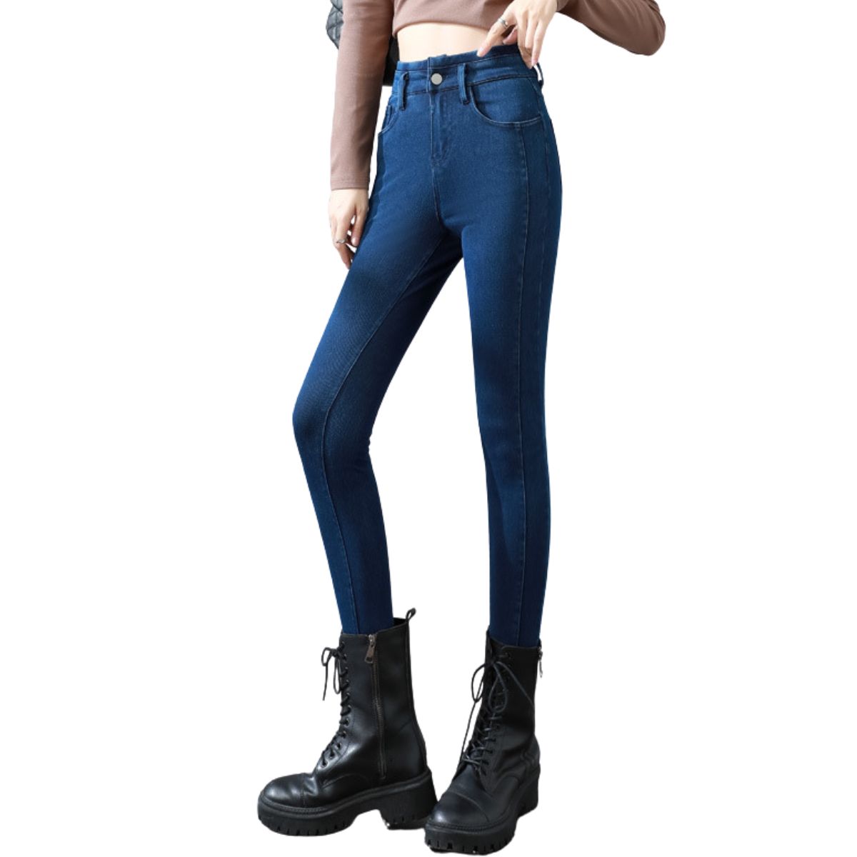 Women's High-Waisted Skinny Jeggings