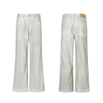 Risen Jeans Distressed Dirty White Denim Jeans