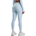 High-Waisted Solid Color Workout Leggings