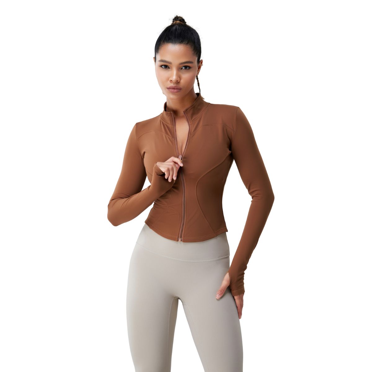 Tailored Fit Full-Zip Fleece Jacket