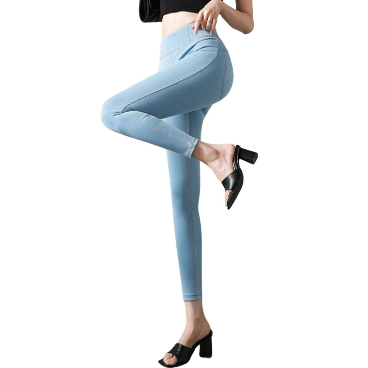 Butt Lift High-Waisted Skinny Jeggings