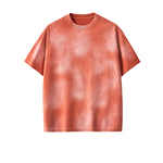 Camiseta holgada de algodón pintado de 8.4 oz