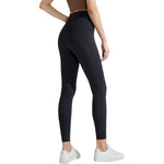 Leggings de yoga sin costuras de color sólido