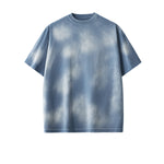 Camiseta holgada de algodón pintado de 8.4 oz