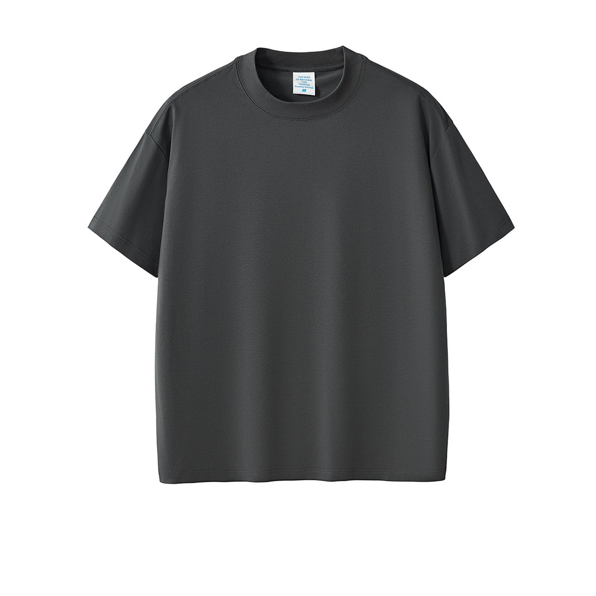 Solid Color Crew Neck Basic Tee 7.2oz