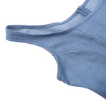 Vestido mini de mezclilla con apliques florales