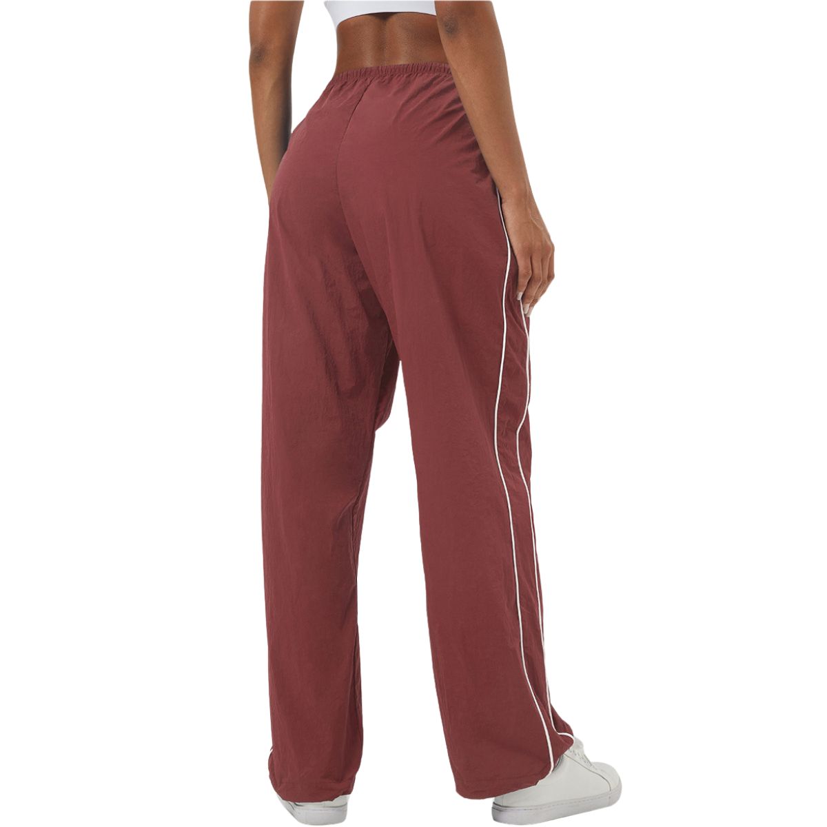 Women's Solid Relaxed-Fit Track Pants