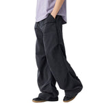 Vaqueros oversize con pliegues laterales