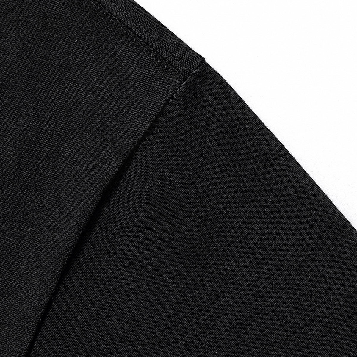 Solid Color Crew Neck Baggy Tee 6.9oz