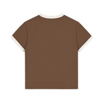 Camiseta Ringer de corte clásico para mujer de 6.9 oz