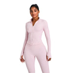 Tailored Fit Thumbhole Full-Zip Jacket