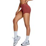 High-Waisted Booty-Lifting Mini Shorts