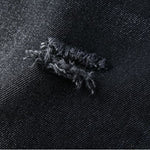 Star Applique Ombre-Faded Ripped Jeans